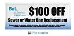B&L Plumbing Coupon