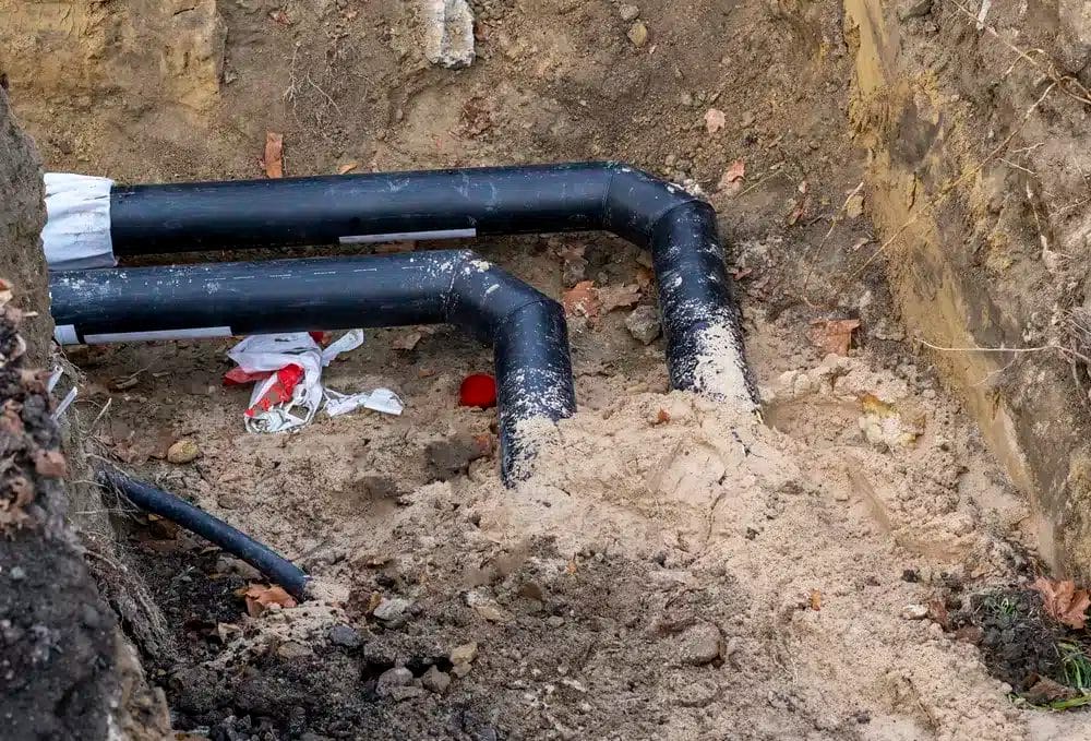 Finding underground water lines