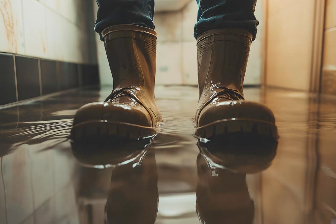 plumber-in-boots